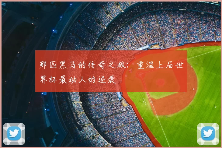 那匹黑马的传奇之旅：重温上届世界杯最动人的逆袭