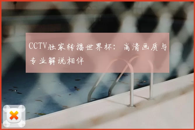 CCTV独家转播世界杯：高清画质与专业解说相伴